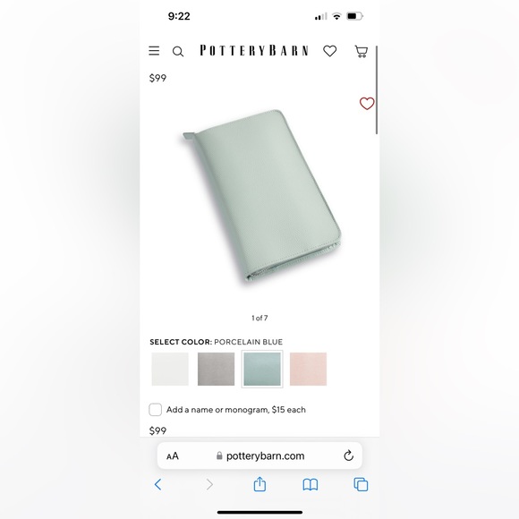 Pottery Barn Storage & Organization Nwot Pottery Barn Mckenna